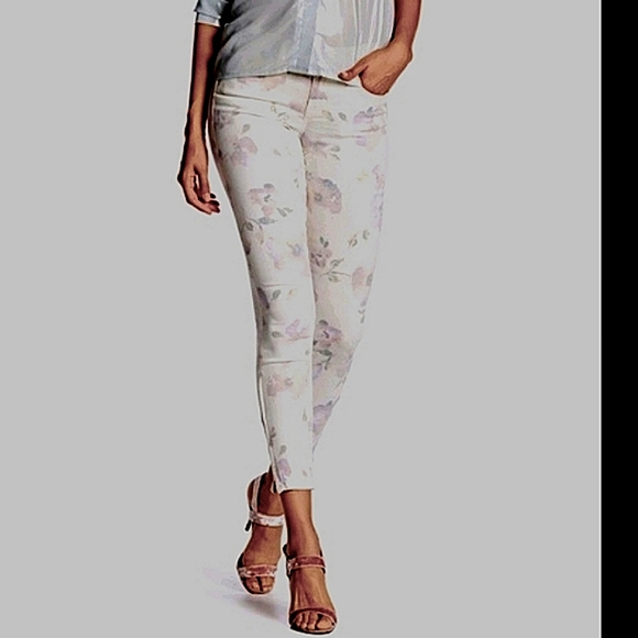 Pistola floral skinny Jean's - Picture 1 of 4